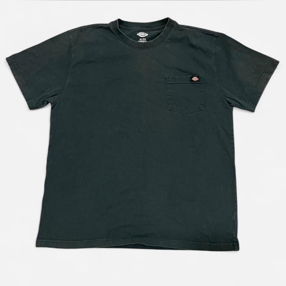 Dickies Men's Dark Green Pocket Tee